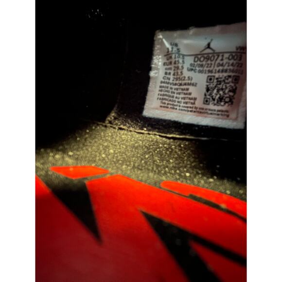 JORDAN ZION 2 'NOAH' Graffiti Strike White size 14.5/EU 45.5 - Picture 5 of 5